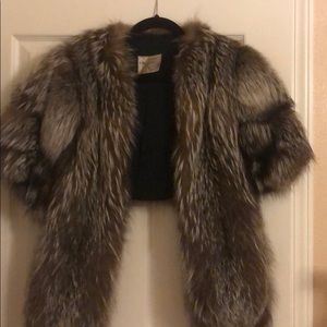 Genuine fox shawl, great condition